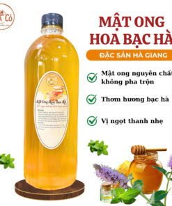 Mật ong hoa bạc hà hà Giang
