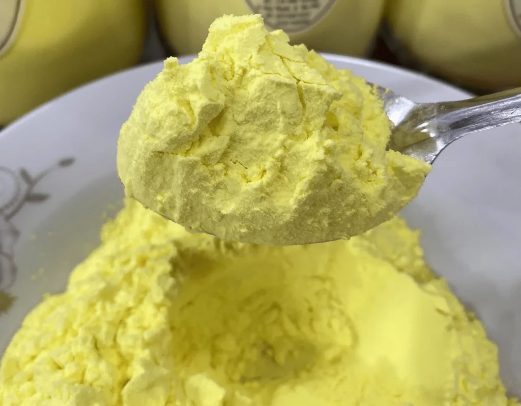 Làm sao để nhận biết tinh bột nghệ thật – giả? 5 Làm sao để nhận biết tinh bột nghệ thật – giả?