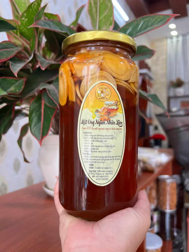 Sâm ngâm mật ong – Công dụng, cách làm và sử dụng 7 Z3249658436826_8487cabb1877f7e524113b79c39921cd