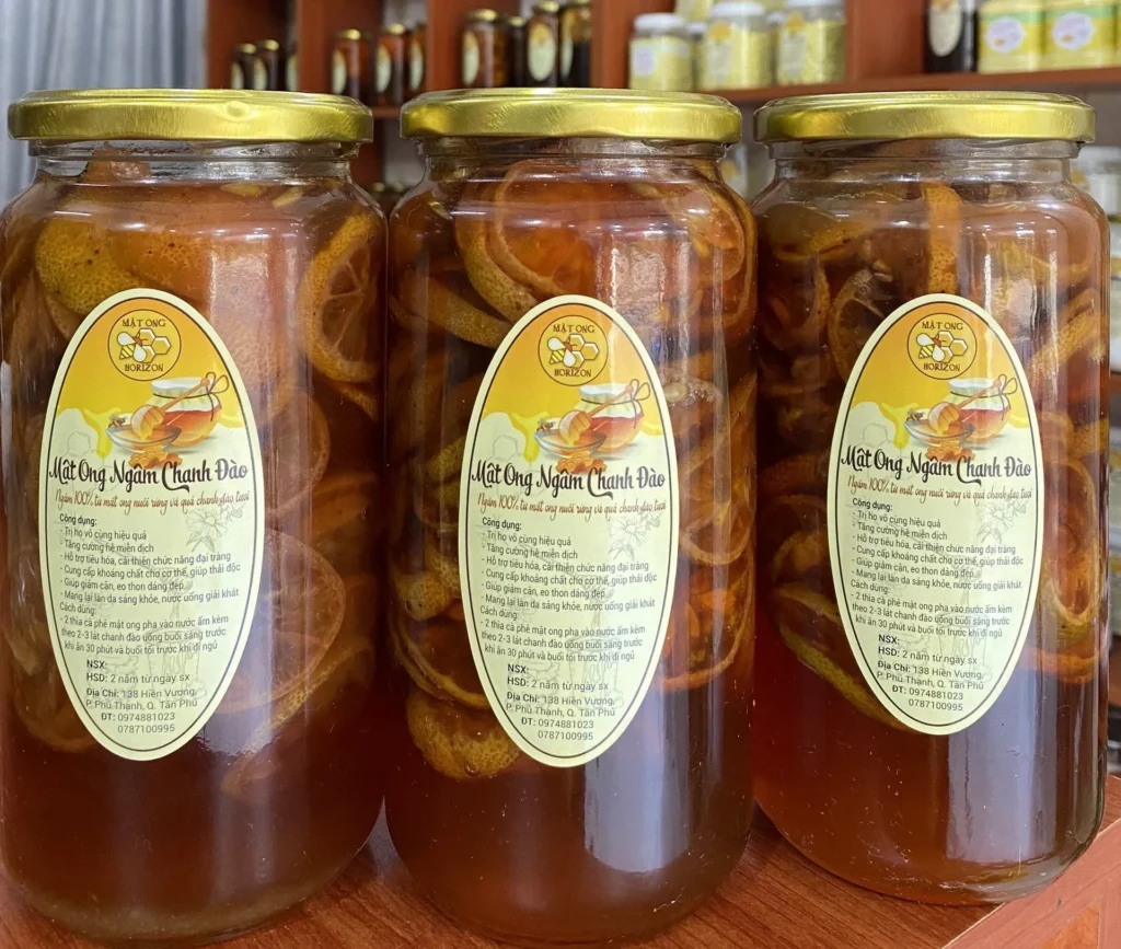 Tác dụng của chanh đào ngâm mật ong 3 Tác dụng của chanh đào ngâm mật ong