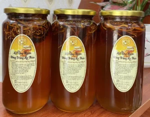 Những tác dụng tuyệt vời của mật ong ngâm đông trùng hạ thảo