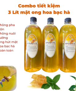 Mật Ong Hoa Bạc Hà Từ Cao Nguyên đá Đồng Văn, Hà Giang (1)