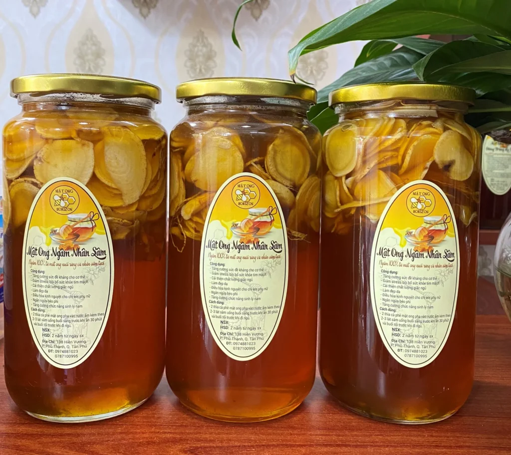 NHÂN SÂM HÀN QUỐC NGÂM MẬT ONG CÔNG DỤNG VÀ CÁCH SỬ DỤNG 18 Z3570589505699_10d043f20f0ad72396a4934e3b3807f6