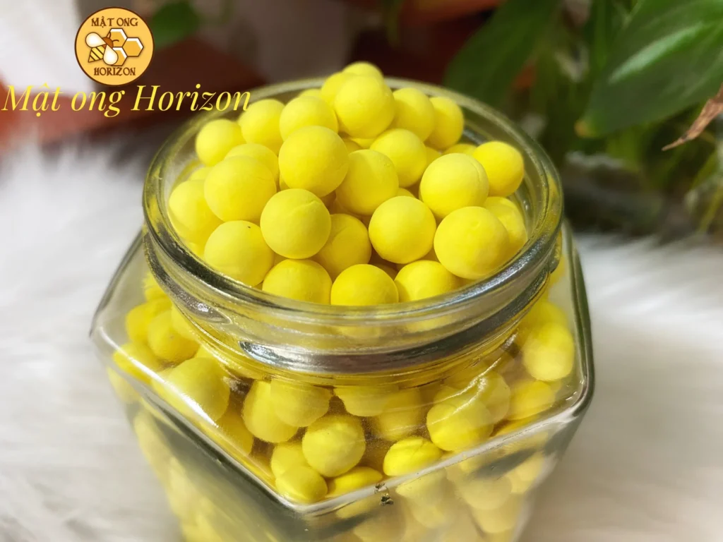 TÁC DỤNG CỦA VIÊN NGHỆ MẬT ONG 10 Viên nghệ mật ong của shop Hoa Cỏ