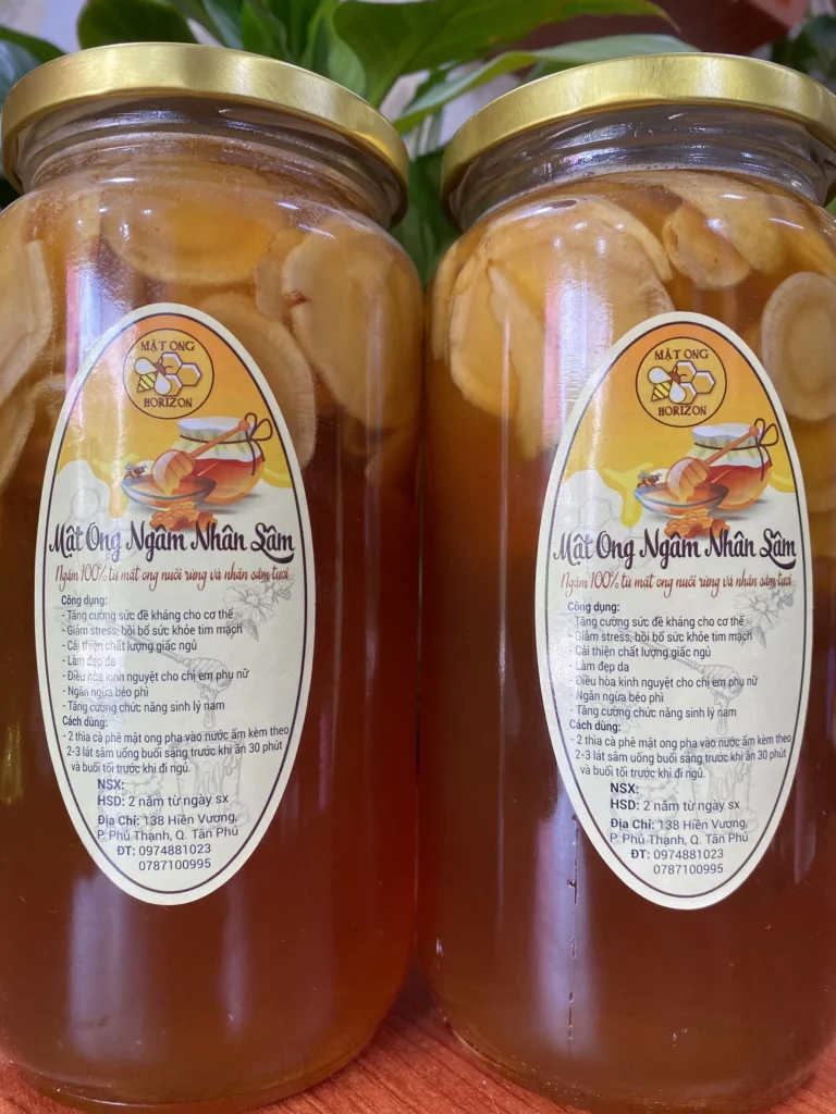 NHÂN SÂM HÀN QUỐC NGÂM MẬT ONG CÔNG DỤNG VÀ CÁCH SỬ DỤNG 16 Z4453346299124_e55f78194bba6e5d108dd32514a8d0b8