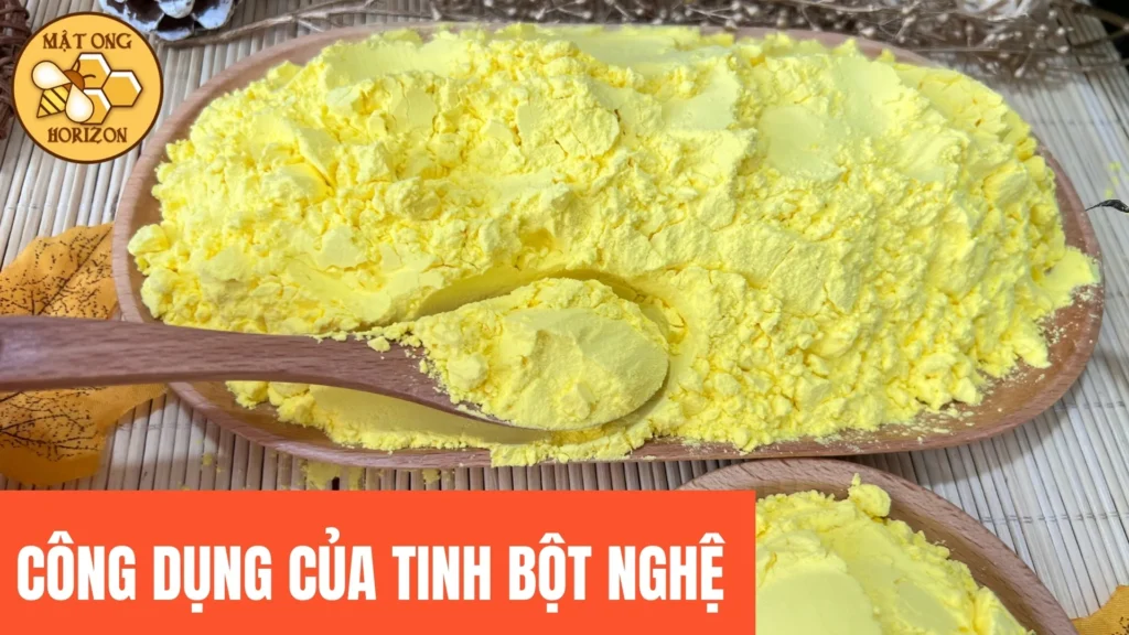 Công dụng của tinh bột nghệ