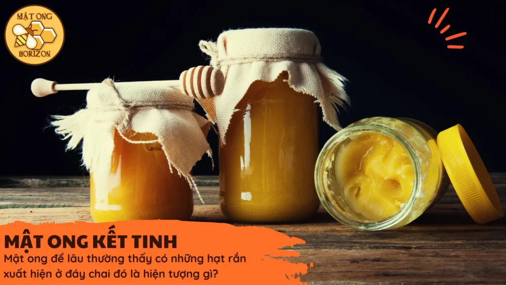 Mật ong kết tinh - Mật ong để lâu thường thấy có những hạt rắn xuất hiện ở đáy chai đó là hiện tượng gì? 3 Mật ong kết tinh - Mật ong để lâu thường thấy có những hạt rắn xuất hiện ở đáy chai đó là hiện tượng gì?