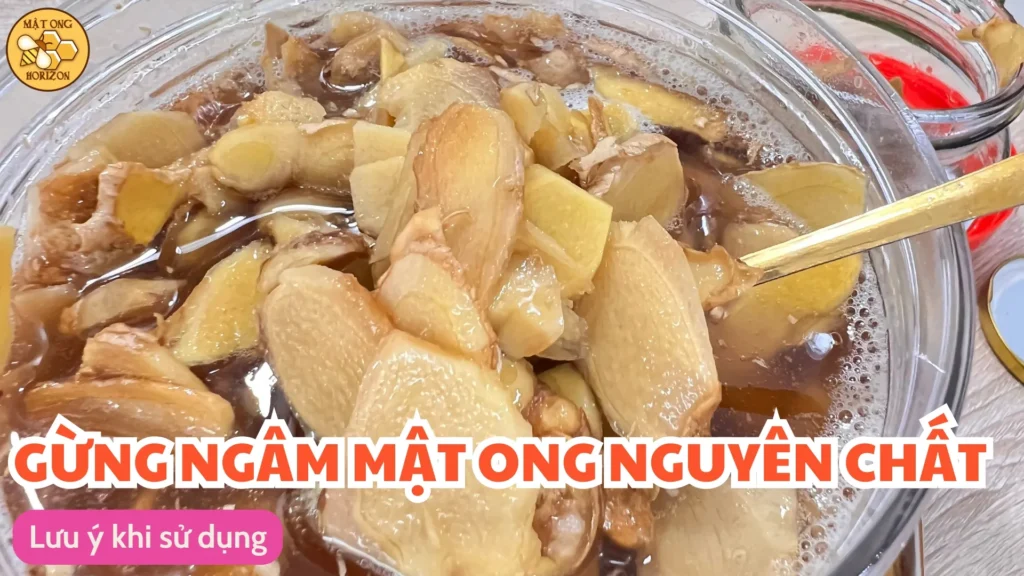 Cách làm gừng ngâm mật ong chuẩn tại nhà 9 Lưu ý khi sử dụng gừng ngâm mật ong