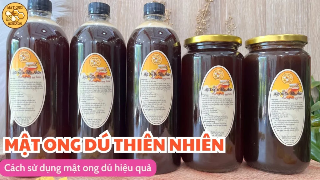 Cách sử dụng mật ong dú hiệu quả