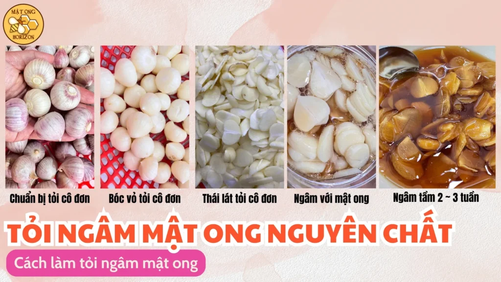 Tác dụng của tỏi ngâm mật ong: Bí quyết vàng cho sức khỏe 9 Cách làm tỏi ngâm mật ong