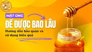 Mật ong để được bao lâu? Hướng dẫn bảo quản và sử dụng hiệu quả