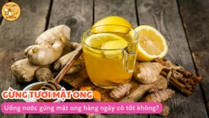 Uống nước gừng mật ong hàng ngày có tốt không?