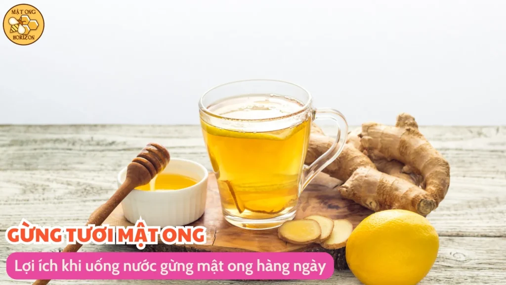 Uống nước gừng mật ong hàng ngày có tốt không? 8 Lợi ích khi uống nước gừng mật ong hàng ngày