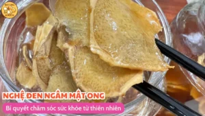 Nghệ đen ngâm mật ong: Bí quyết chăm sóc sức khỏe từ thiên nhiên