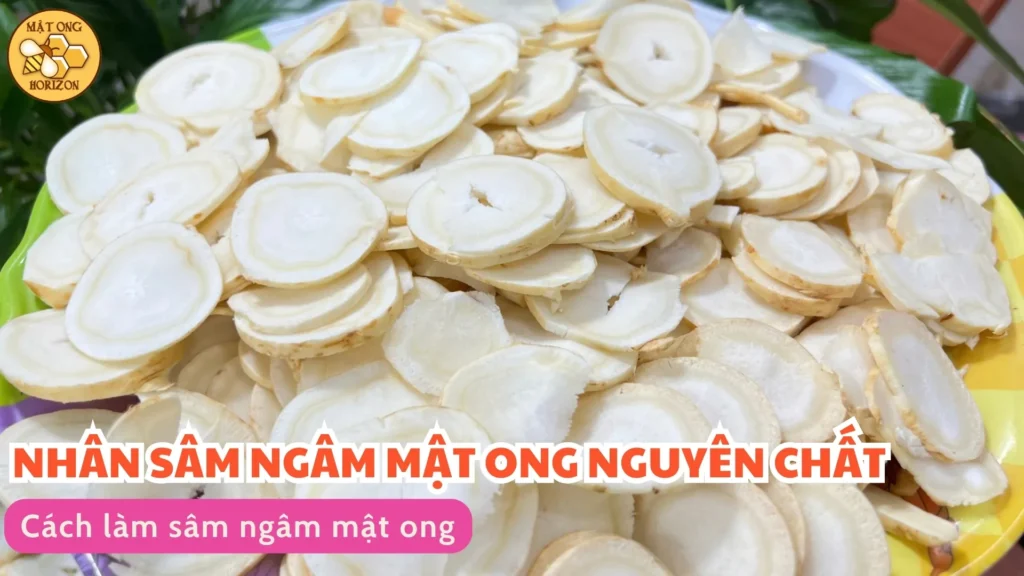 Cách làm sâm ngâm mật ong 7 Cách làm sâm ngâm mật ong