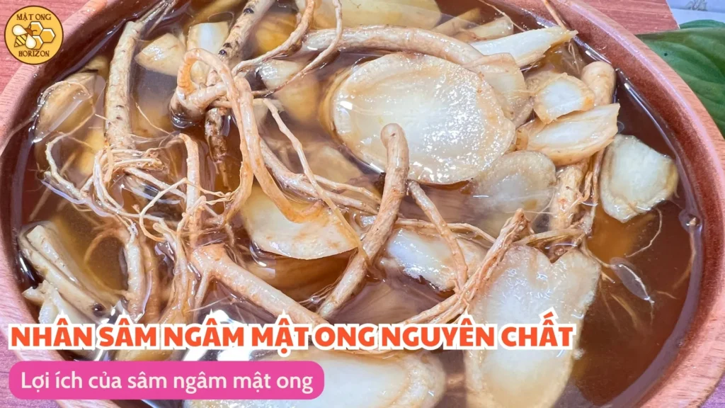 Cách làm sâm ngâm mật ong 8 Lợi ích của sâm ngâm mật ong