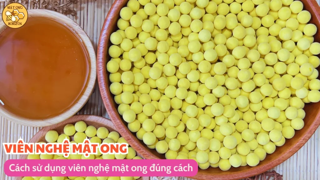 Viên nghệ mật ong – thực phẩm vàng cho sức khỏe và sắc đẹp 8 Cách sử dụng viên nghệ mật ong đúng cách