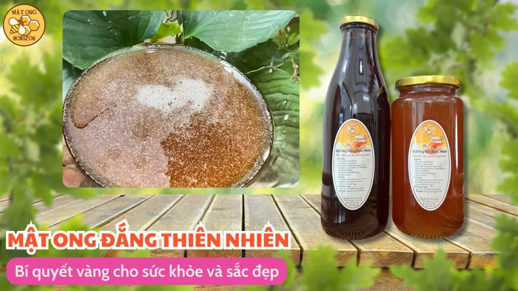 Mật ong đắng thiên nhiên: Bí quyết vàng cho sức khỏe và sắc đẹp