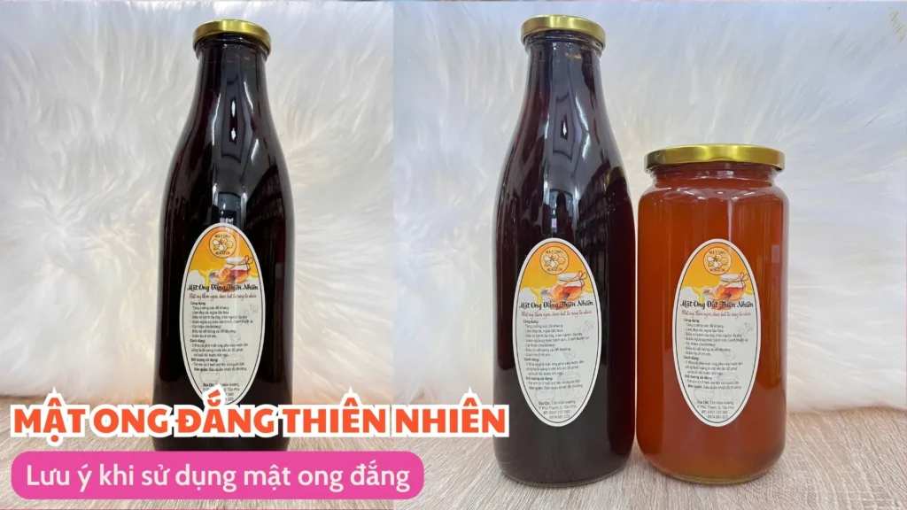 Lưu ý khi sử dụng mật ong đắng