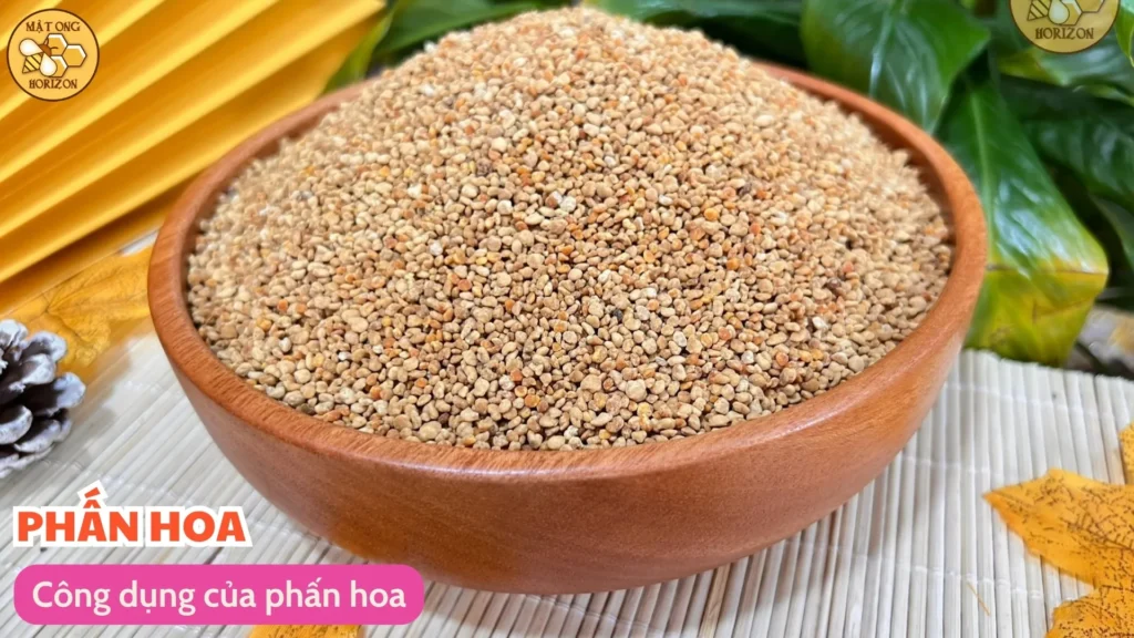 Công dụng của phấn hoa