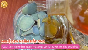 Cách làm nghệ đen ngâm mật ong: Lợi ích tuyệt vời cho sức khỏe