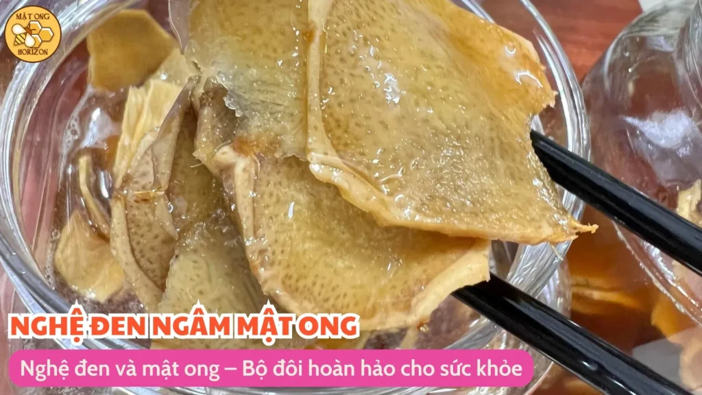 Nghệ đen và mật ong – Bộ đôi hoàn hảo cho sức khỏe