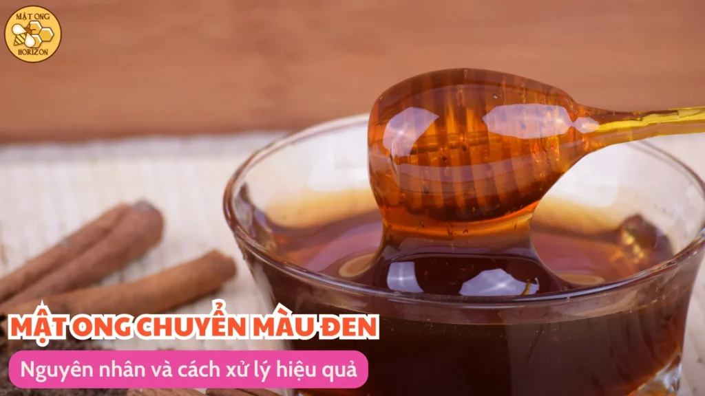 Mật ong chuyển màu đen: Nguyên nhân và cách xử lý hiệu quả
