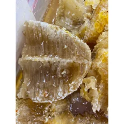 Sáp ong khoái thiên nhiên cắt miếng cả mật ong