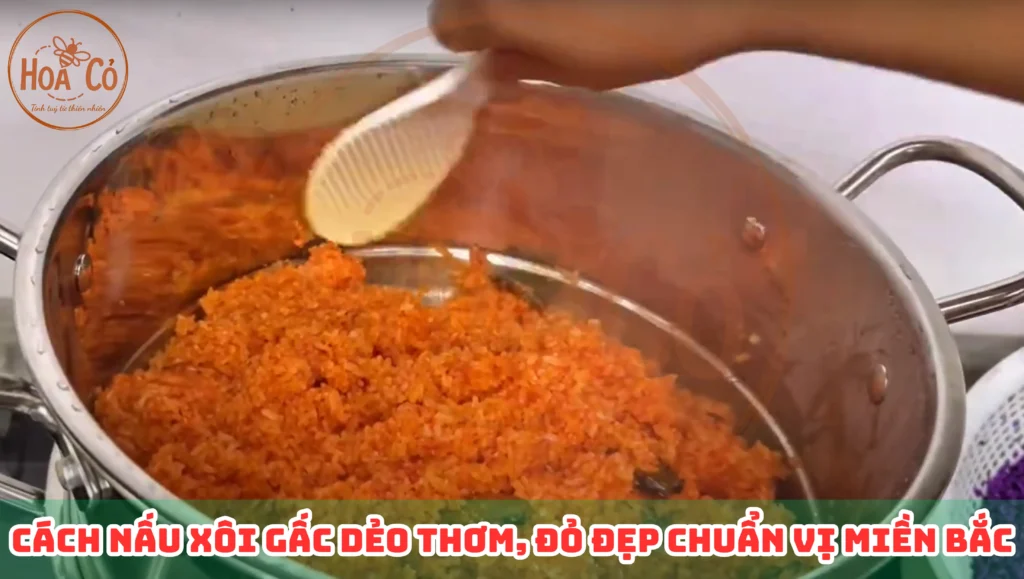 Cách nấu xôi gấc dẻo thơm, đỏ đẹp chuẩn vị miền bắc 2 Cách nấu xôi gấc dẻo thơm, đỏ đẹp chuẩn vị miền bắc