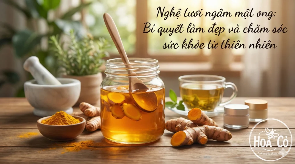 Nghệ tươi ngâm mật ong: bí quyết làm đẹp và chăm sóc sức khỏe từ thiên nhiên 6 Nghệ tươi ngâm mật ong: bí quyết làm đẹp và chăm sóc sức khỏe từ thiên nhiên