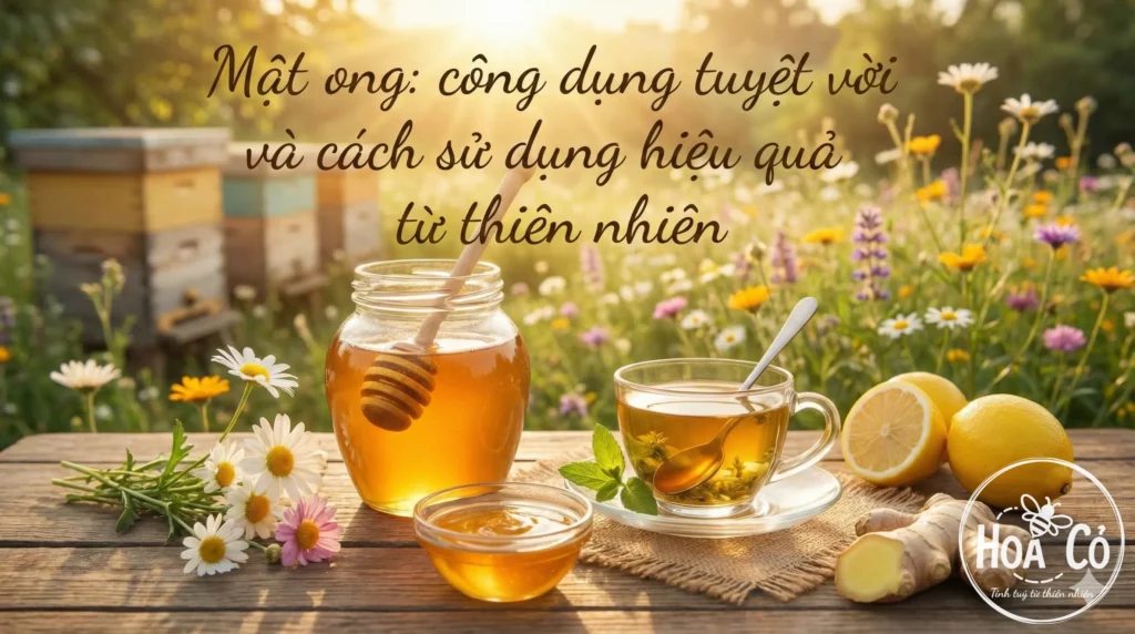 Mật ong: công dụng tuyệt vời và cách sử dụng hiệu quả từ thiên nhiên 2 Mật ong: công dụng tuyệt vời và cách sử dụng hiệu quả từ thiên nhiên